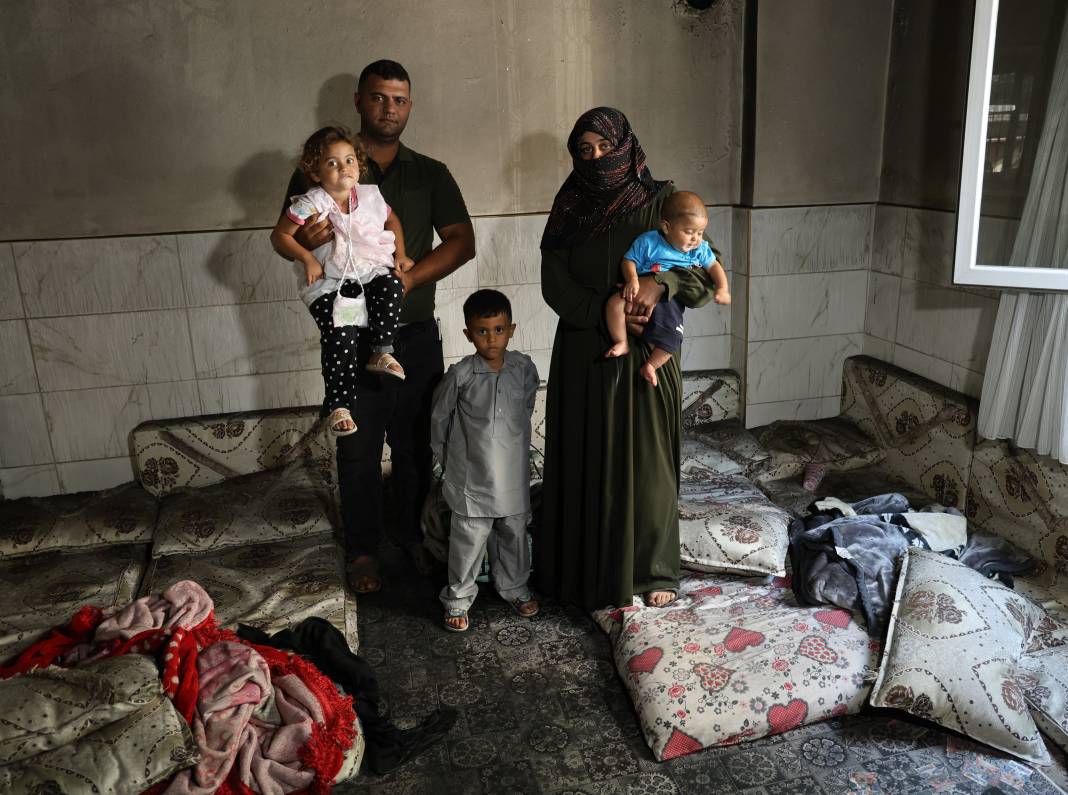 Uykudayken dehşeti yaşadılar! Üç çocuklu ailenin evi molotofla kundaklandı 5